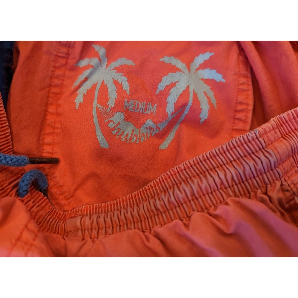 Chubbies Coral Drawstring Unlined Shorts Size Med… - image 5